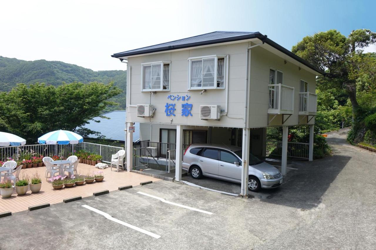 ペンション桜家 Hotel Shimoda  Buitenkant foto